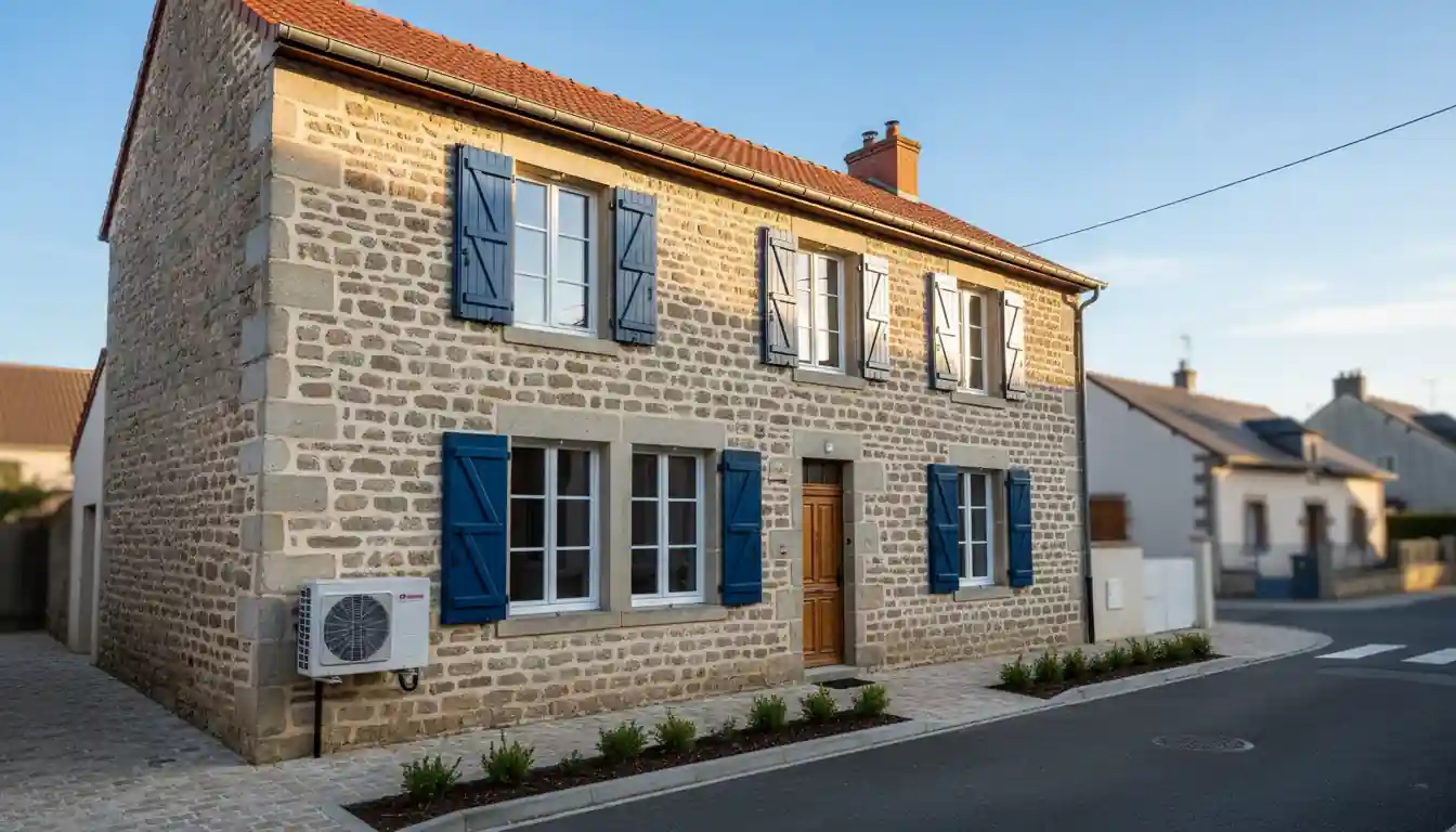 Installation de Pompe à Chaleur à Anould